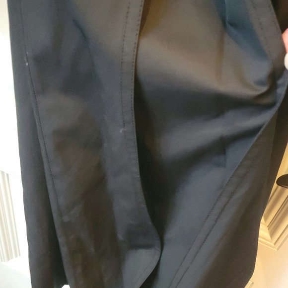 Worthington Black Trench Coat - Picture 7 of 14